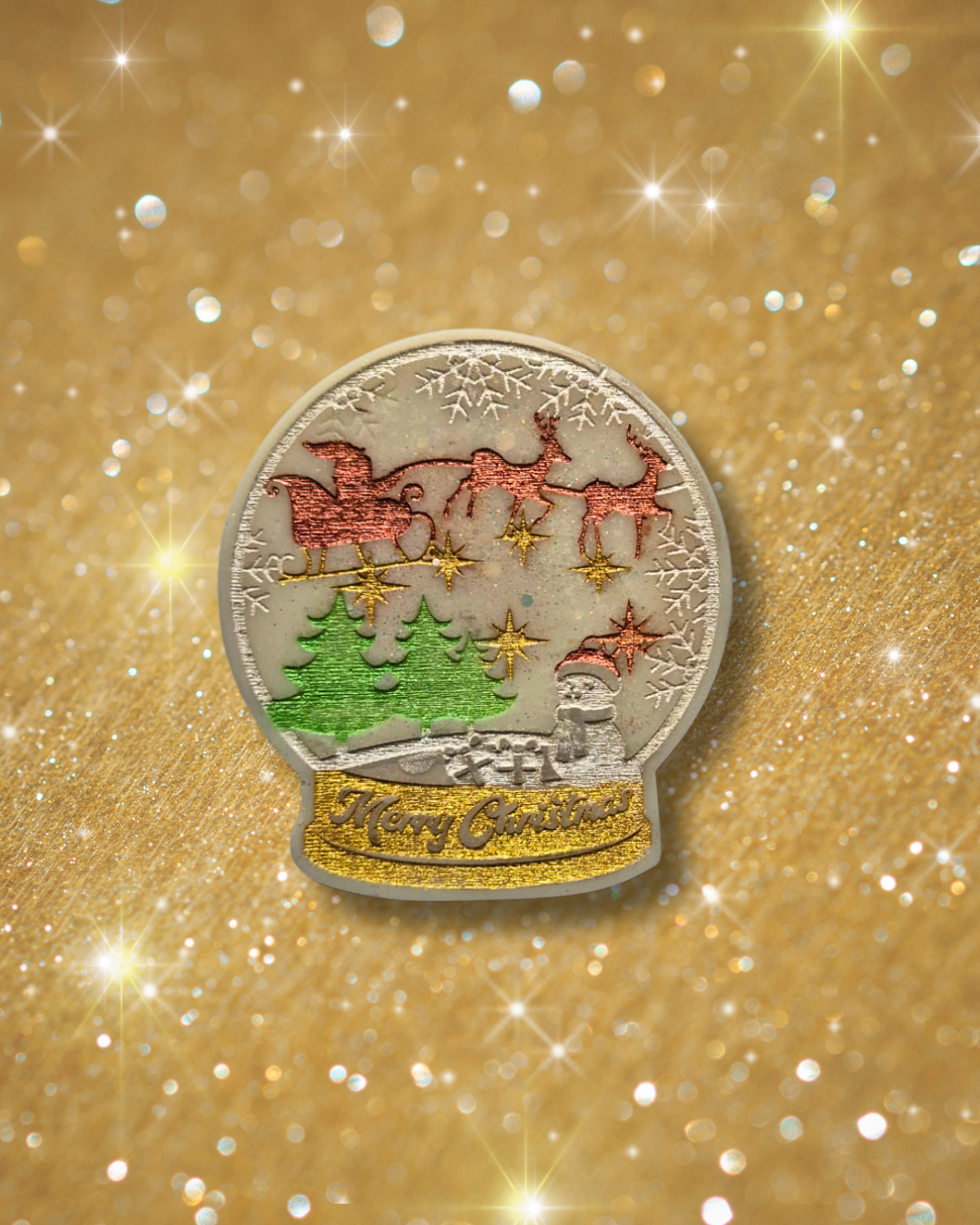 Christmas Snowglobe Snap Bar